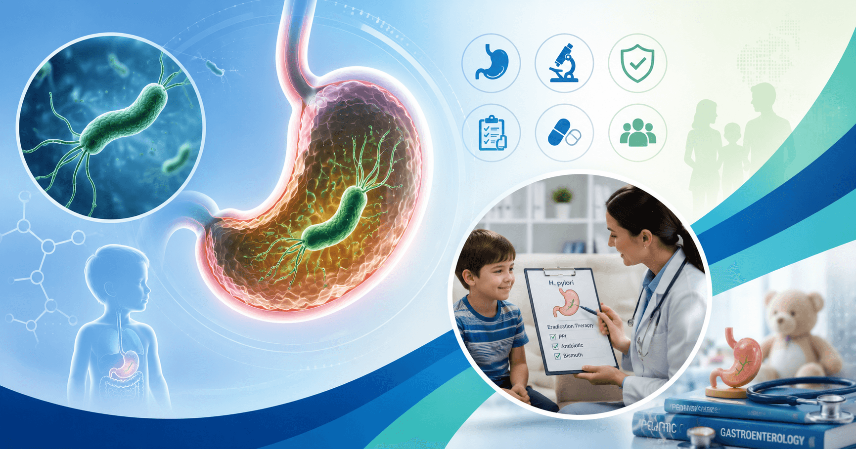 Hướng dẫn ESPGHAN/NASPGHAN về quản lý nhiễm Helicobacter pylori ở trẻ em (2023)