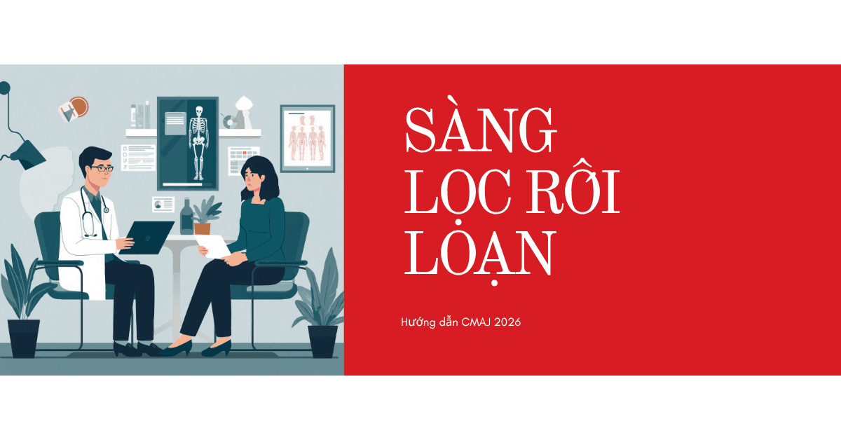 Sàng lọc rối loạn sử dụng rượu: Hướng dẫn CMAJ 2026