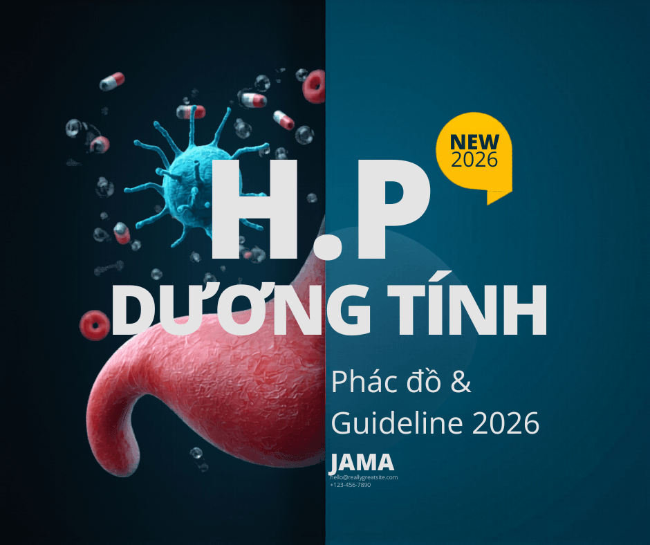 Clinical Thumbnail with Helicobacter Pylori Illustration