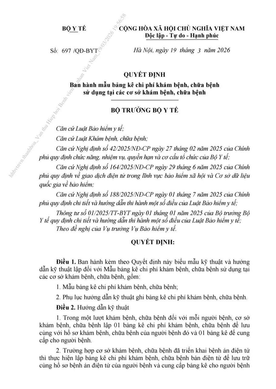 Quyết định 697 trang 1